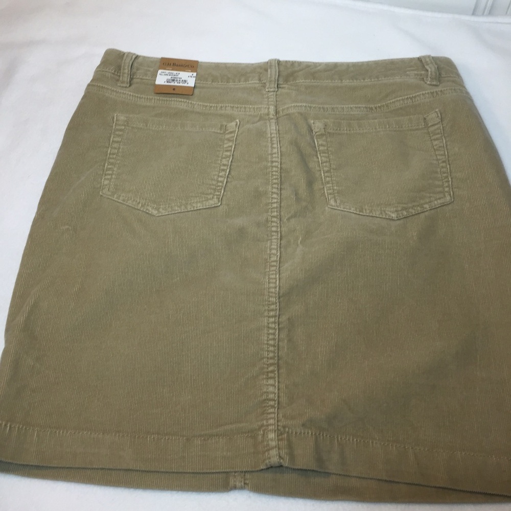 Tan Corduroy BASS Skirt - NWT - Picture 4 of 4